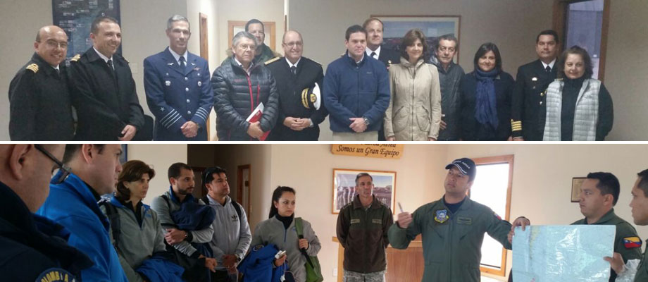 Canciller María Ángela Holguín y Ministro de Defensa viajaron a la Antártida