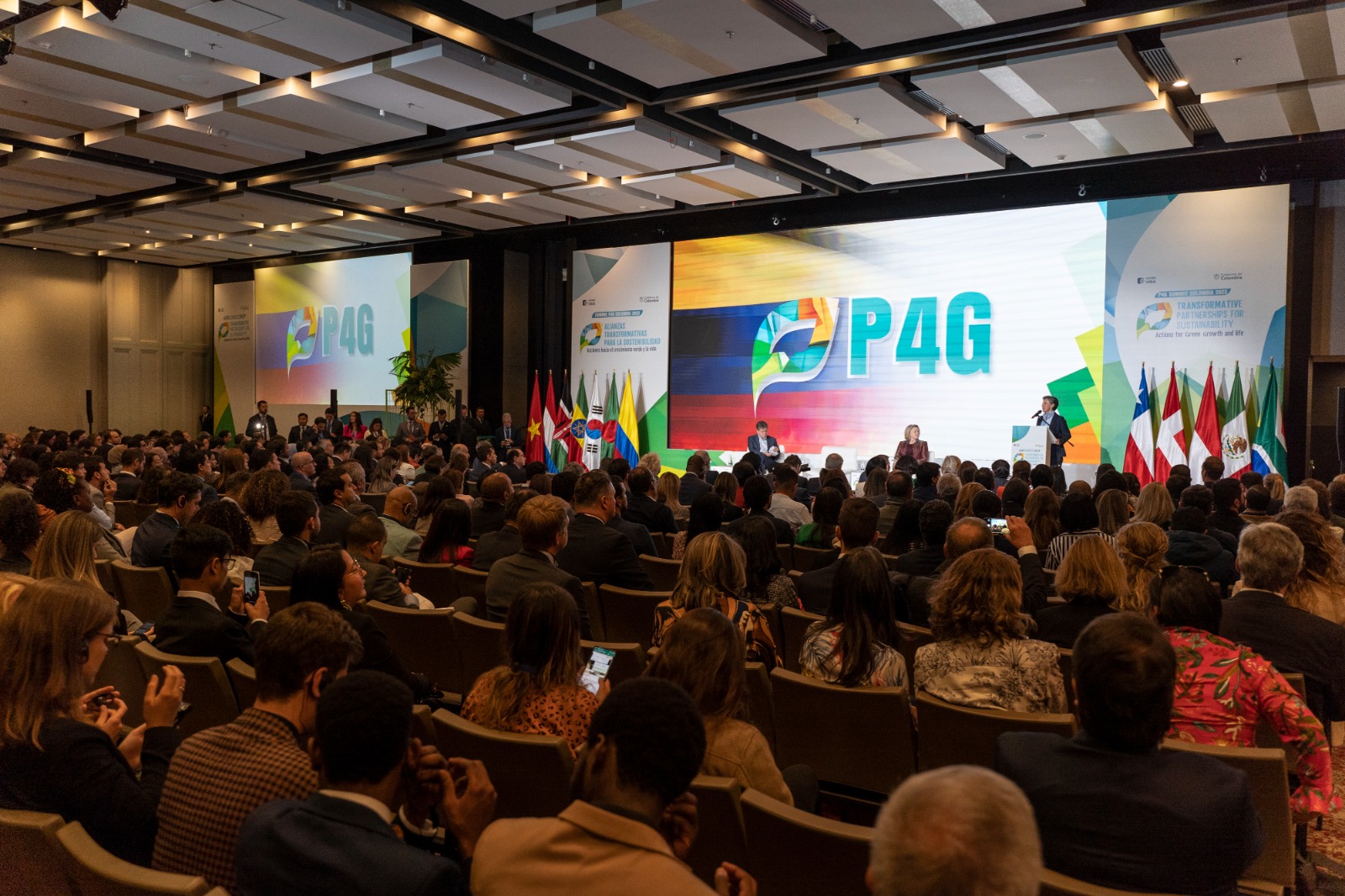 Por primera vez, Colombia es sede de la Cumbre de Alianzas para el Crecimiento Verde y los Objetivos Globales 2030 (P4G) que se realiza hoy en Bogotá