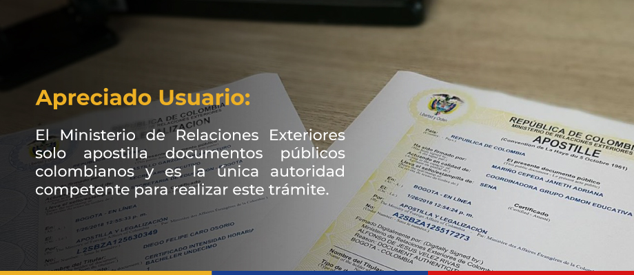 Documentos públicos colombianos