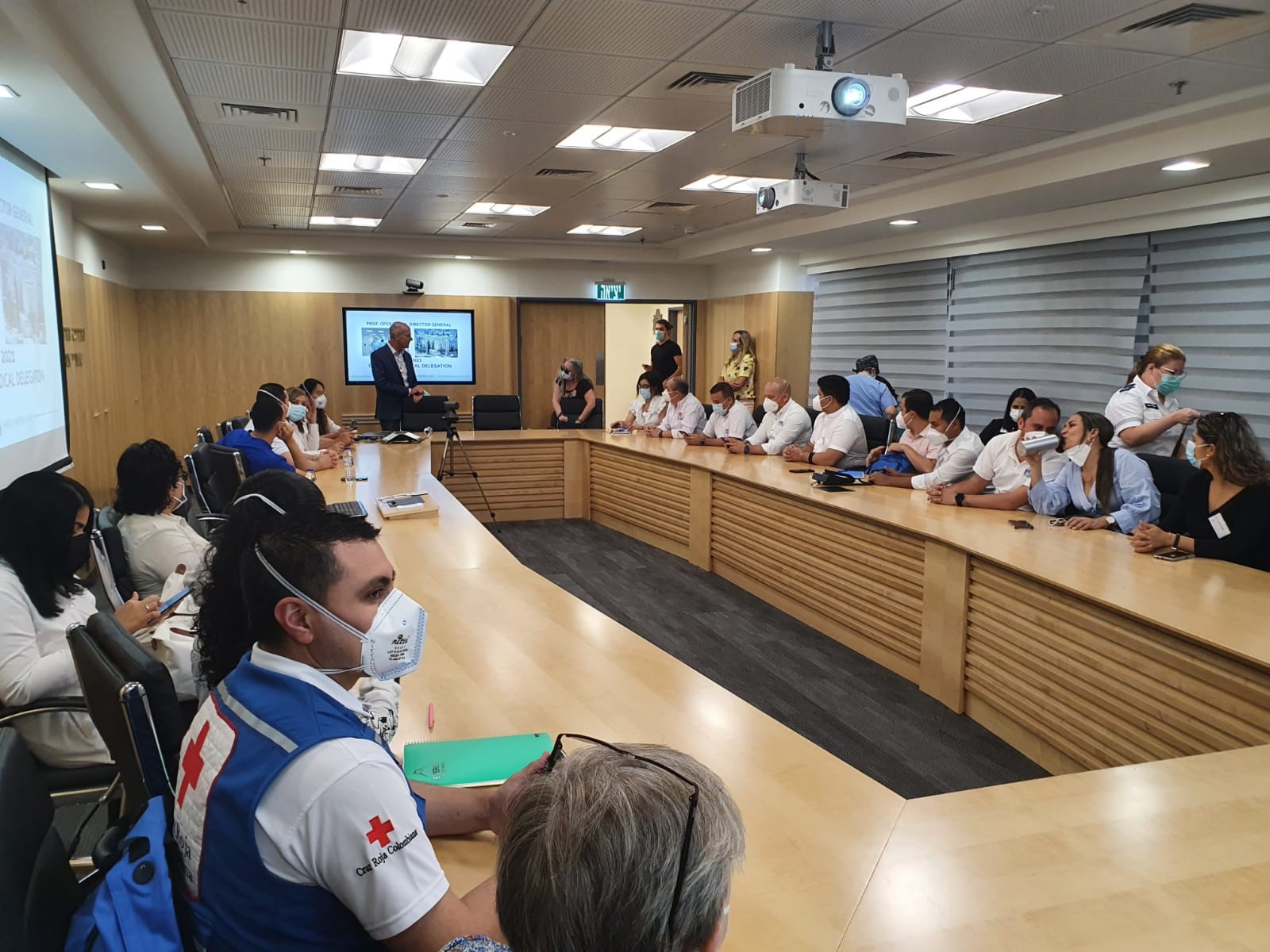 23 profesionales, líderes y administradores del sector salud de Colombia concluyen con éxito taller sobre respuesta sanitaria al COVID-19 en Israel 