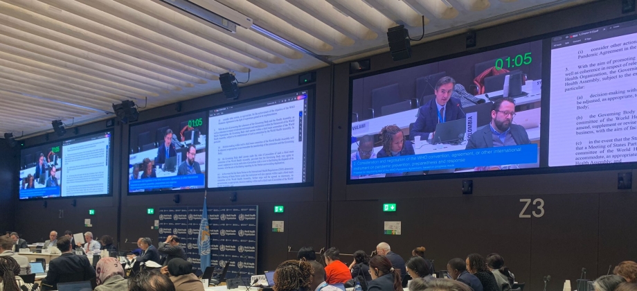 Colombia participa en reunión regional del Acuerdo de la OMS sobre Pandemias
