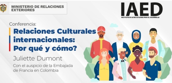 Únete este 21 de marzo a la Conferencia Relaciones Culturales Internacionales: ¿Por qué y cómo? 