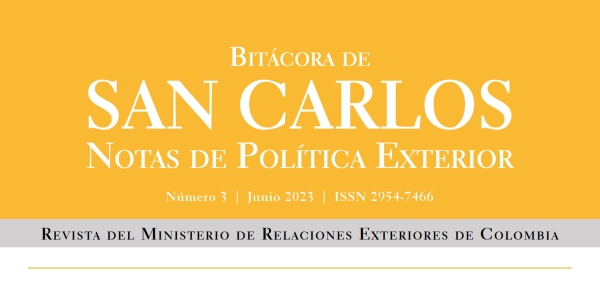 Cancillería publica el tercer número de la Bitácora de San Carlos