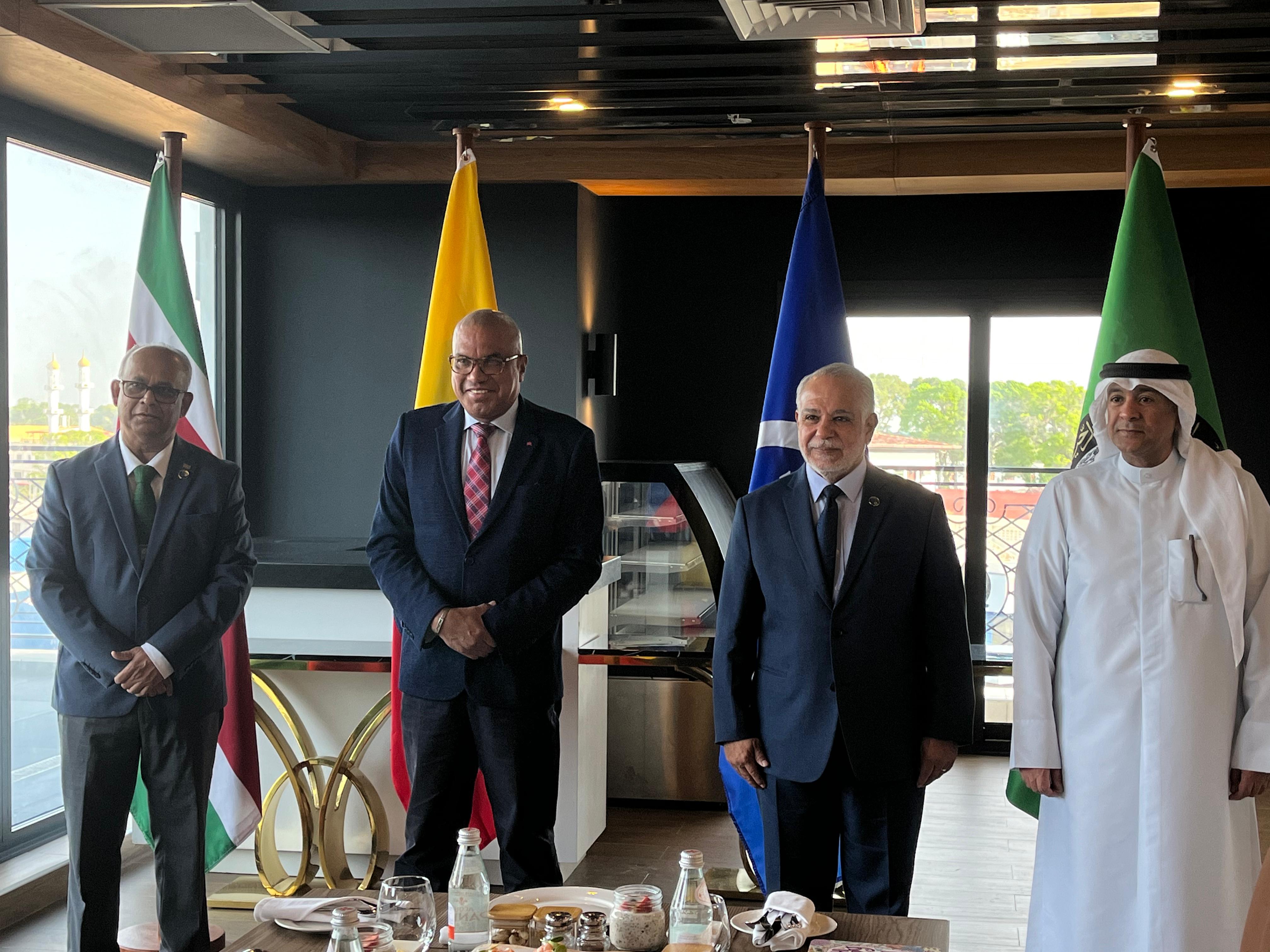 Profundizar los lazos de cooperación entre el Consejo de Cooperación del Golfo y la Asociación de Estados del Caribe: firme propósito del canciller Luis Gilberto Murillo