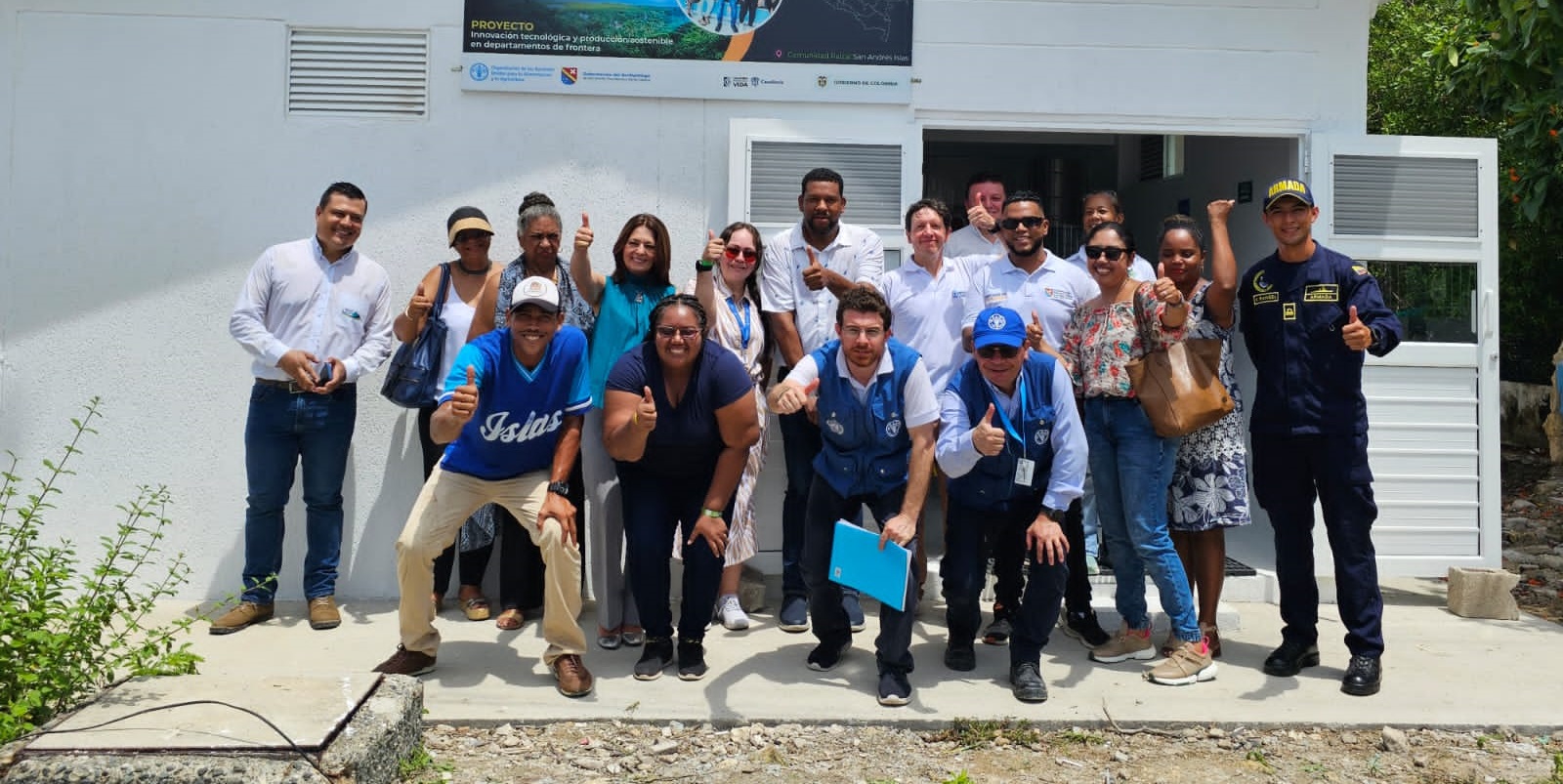 Cancillería inauguró planta de transformación de frutas y verduras en San Andrés Islas