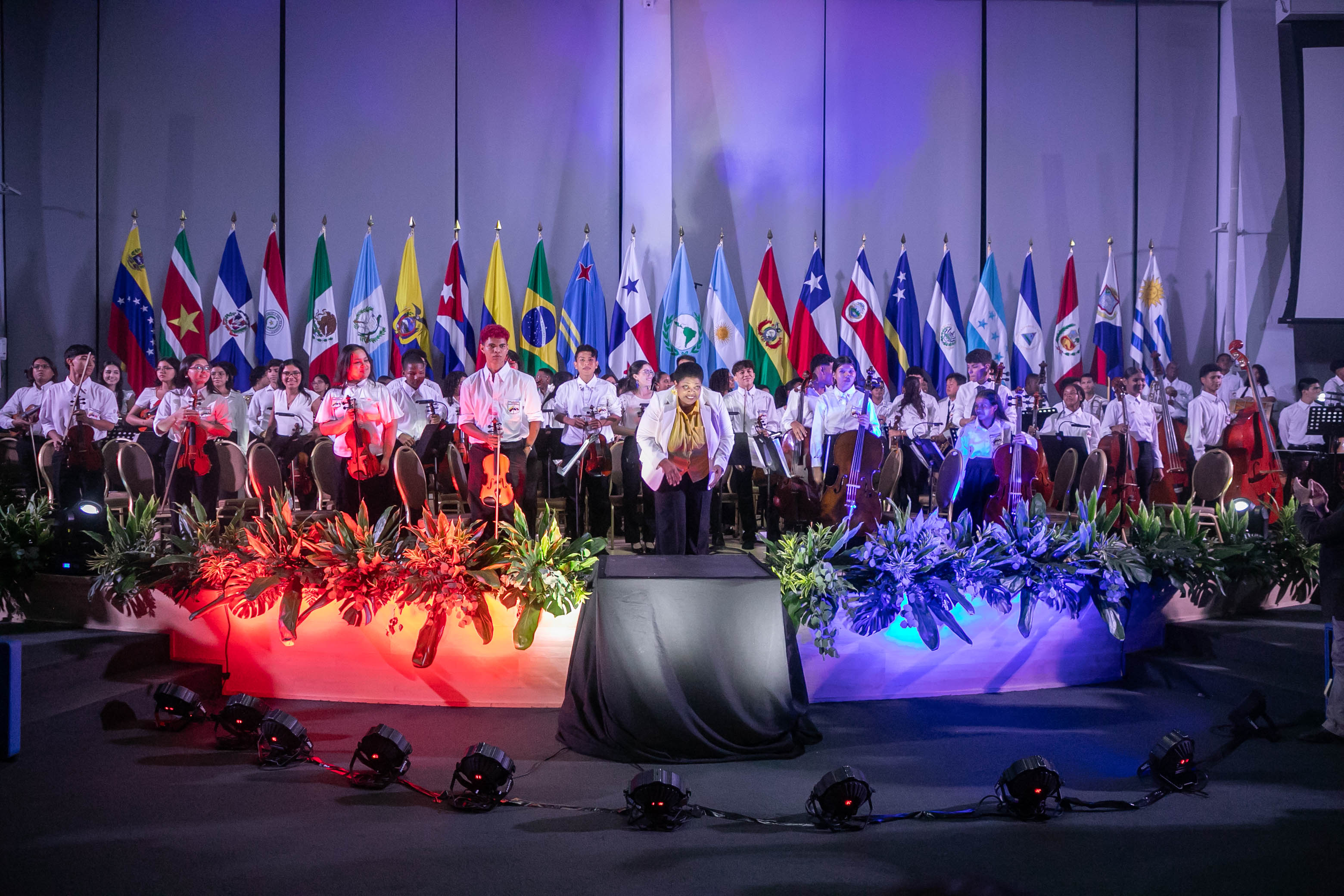 Concierto para celebrar los 100 años de relaciones bilaterales entre Colombia y Panamá.