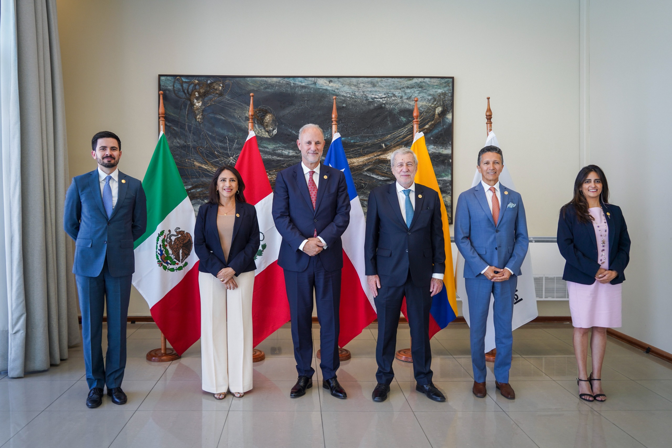 Con un mensaje de apoyo a la integración regional y proyección global, Colombia participó en las reuniones del Grupo de Alto Nivel y Consejo de Ministros de la Alianza del Pacífico 