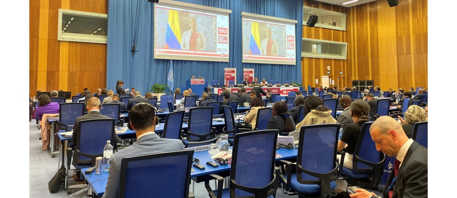 Colombia reafirma su compromiso en la lucha contra el Crimen Organizado Transnacional con un enfoque de Seguridad Humana, en la 33ª Comisión de Prevención del Delito y Justicia Penal