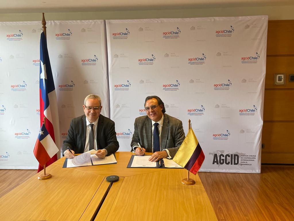 Colombia y Chile implementarán siete proyectos de cooperación técnica entre  2023 y 2025