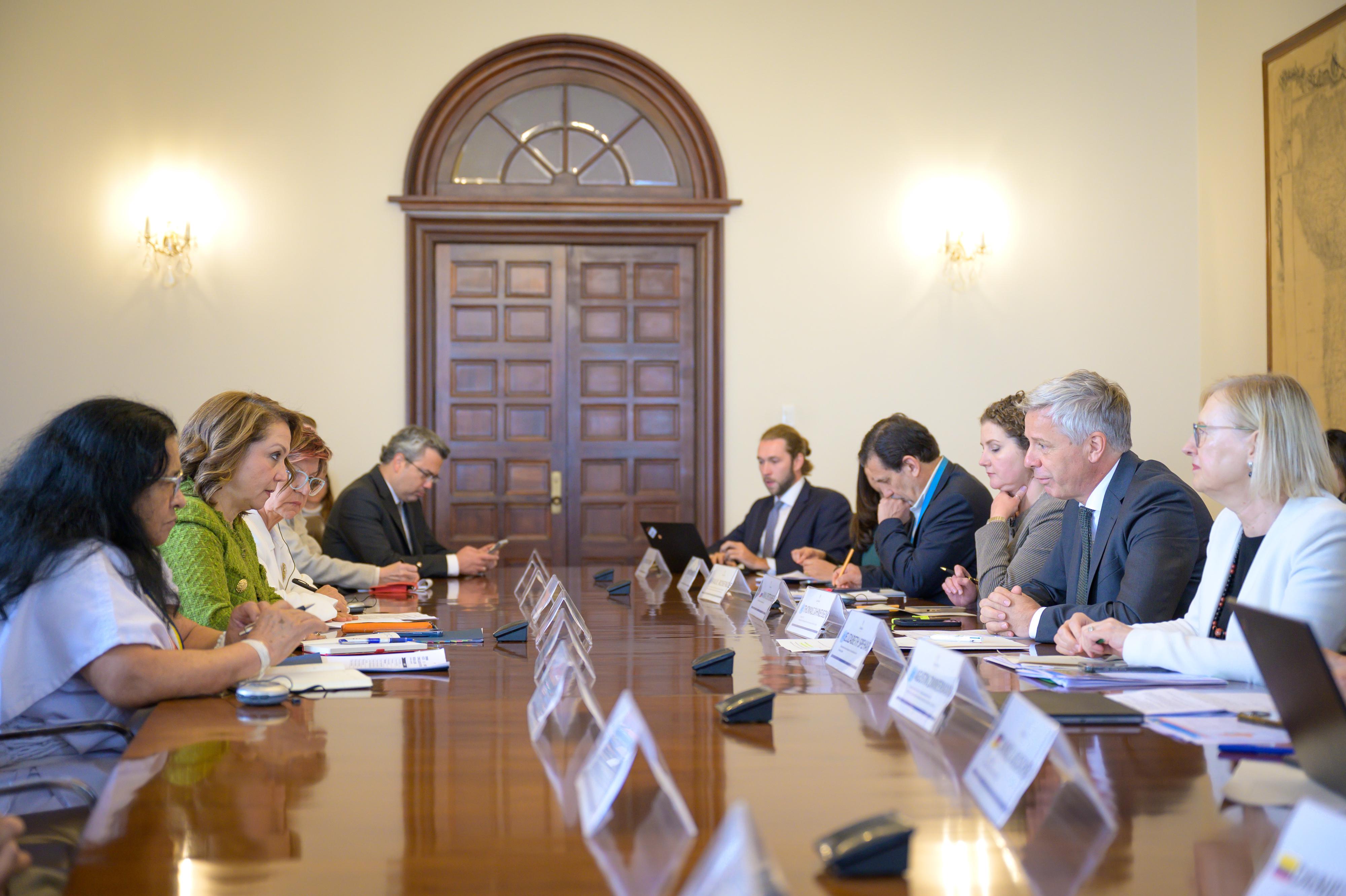 Colombia y la ONU analizan avances y recomendaciones tras visita de la Comisión de Consolidación de la Paz al país