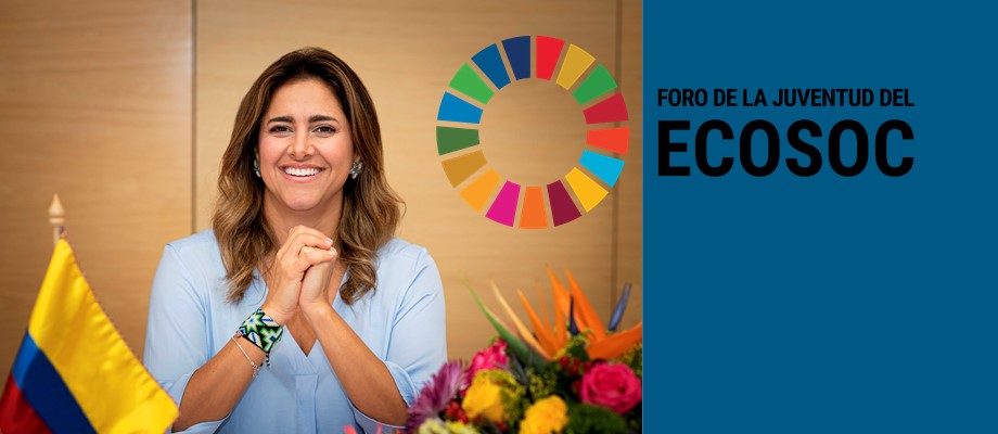 Con el apoyo de Cancillería, Colombia participó en el 11º Foro de Juventud de ECOSOC en Naciones Unidas   