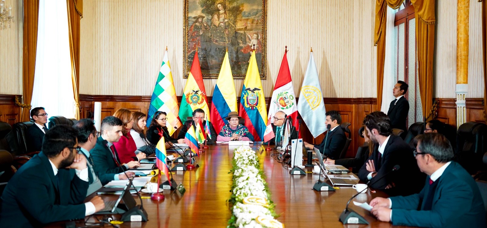 XLIII reunión del Grupo de Alto Nivel de Integración y Desarrollo Fronterizo (GANIDF) en La Paz, Bolivia