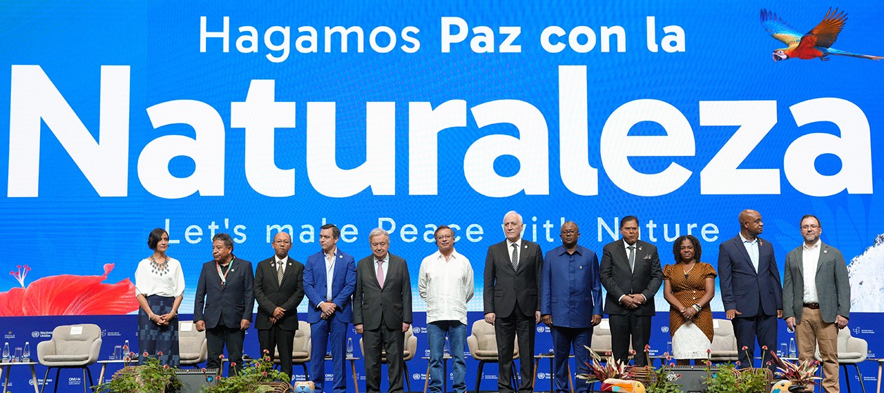 Canje de deuda por acción climática puede ser la palanca financiera más poderosa, dijo el presidente Petro en lanzamiento de Coalición por la Paz con la Naturaleza