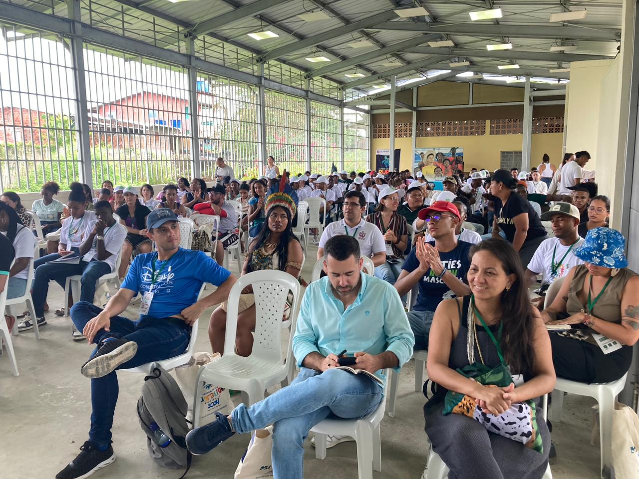 Inició en Nuqui, la Cumbre ‘Juventud rural en Paz con la Naturaleza’ que se une a los eventos rumbo a la COP16
