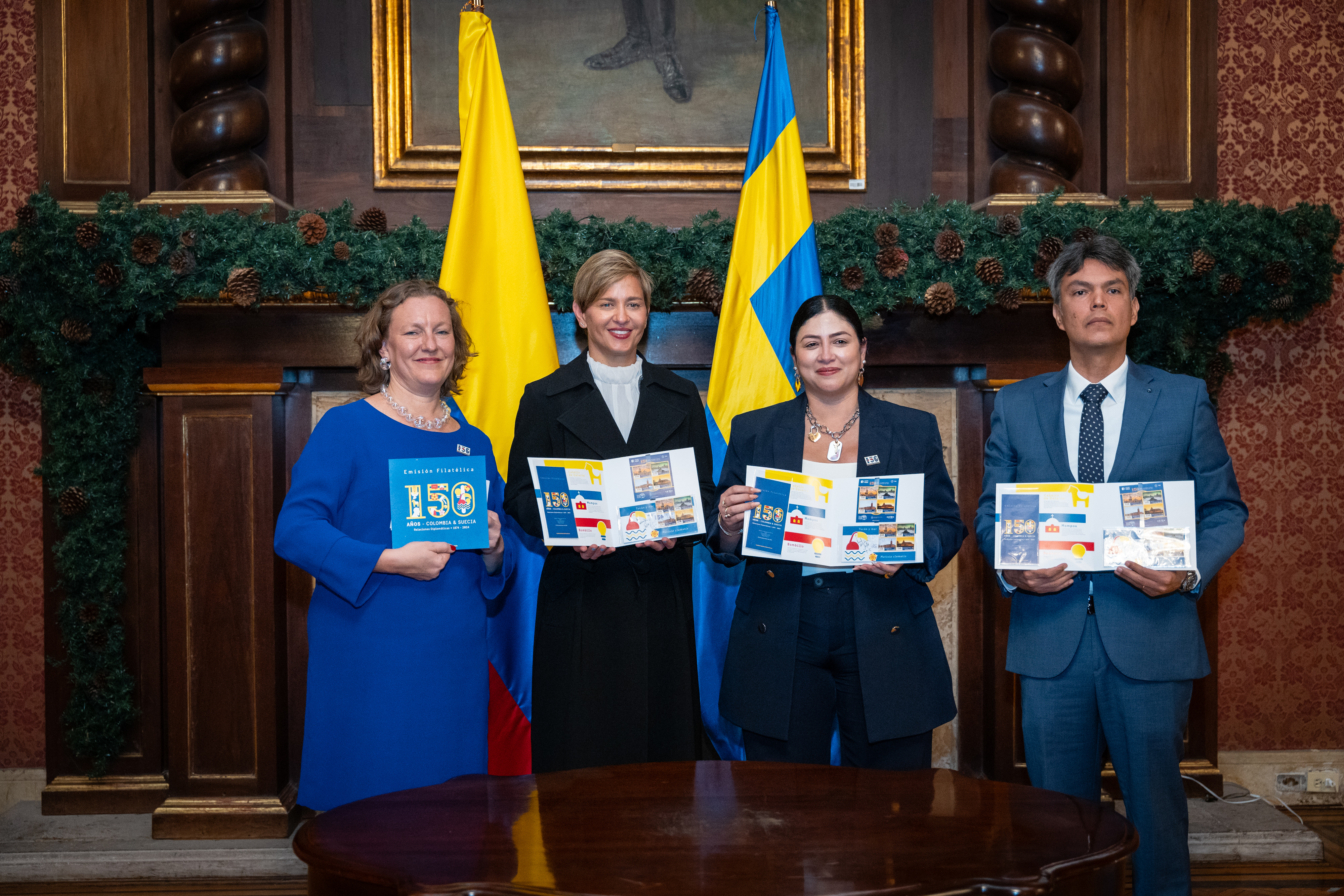 Clausura de los eventos conmemorativos de la celebración de 150 años de relaciones diplomáticas entre Colombia y Suecia