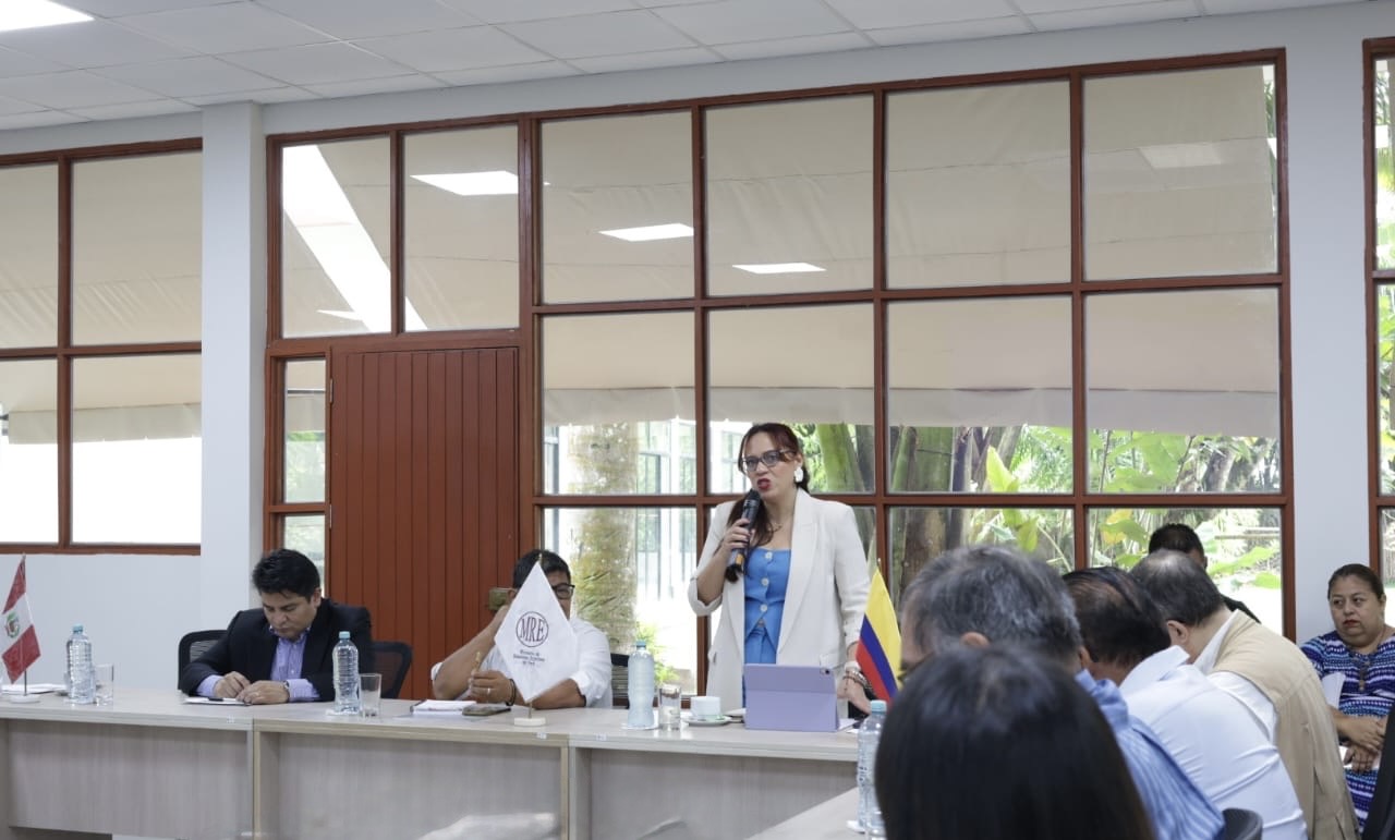 Directora para el Desarrollo y la Integración Fronteriza lidera participación en Comité Local de Gestión en Iquitos, fortaleciendo la cooperación binacional Perú – Colombia