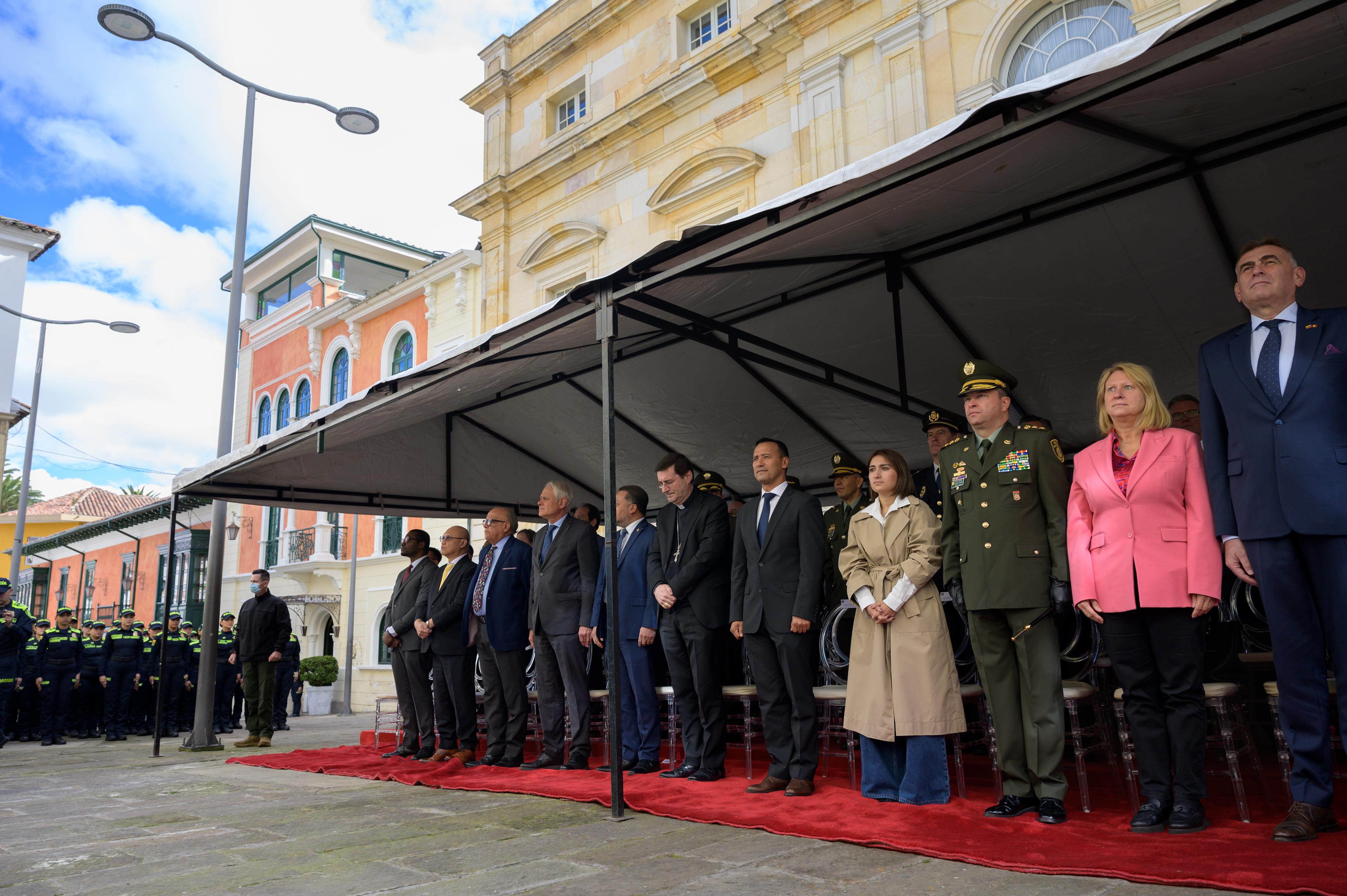 Los ministerios de Relaciones Exteriores y de Defensa presentaron el nueva Policia Diplomatica