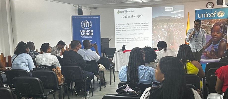 Finalizó el tercer taller de Protección Internacional en materia de niños, niñas y adolescentes no acompañados que tuvo lugar en Quibdó