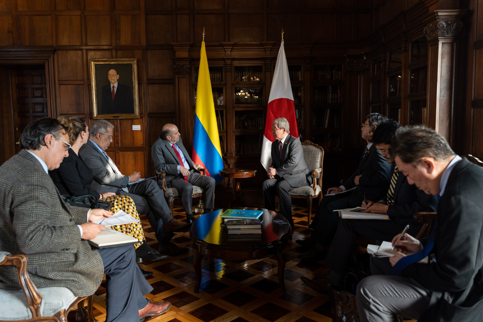 Visita oficial del presidente de JICA a Colombia