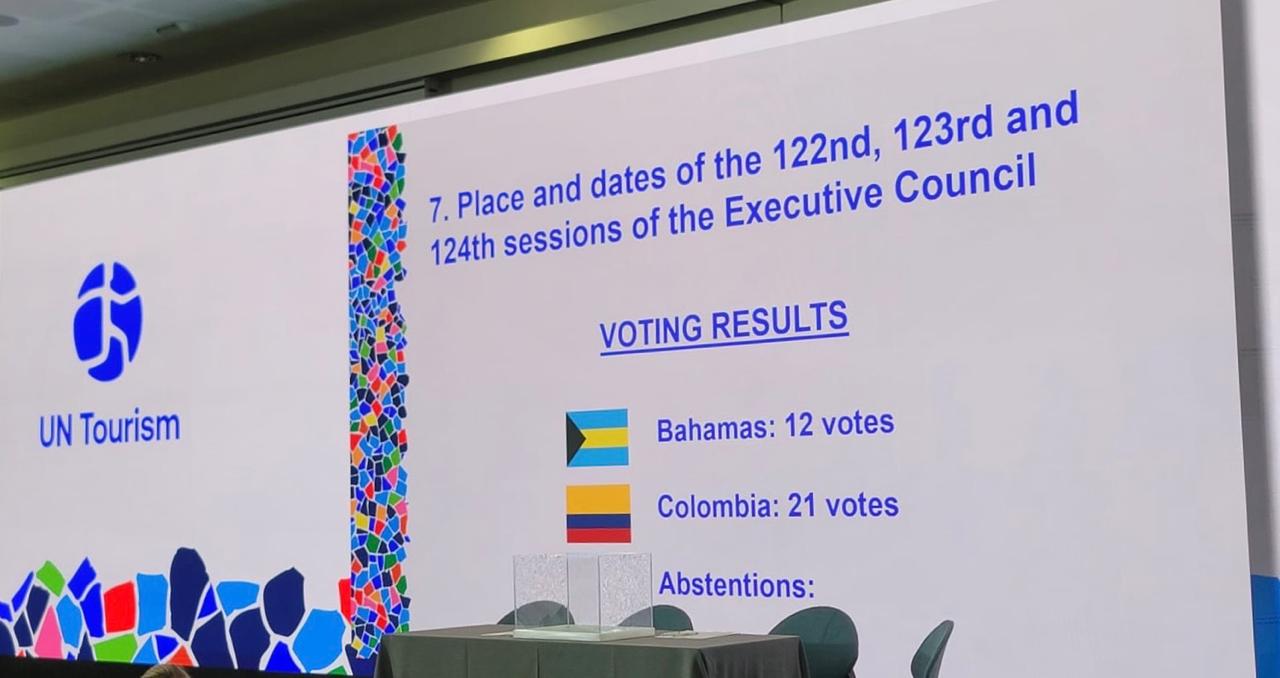 Colombia será la sede  122° Consejo Ejecutivo de ONU Turismo