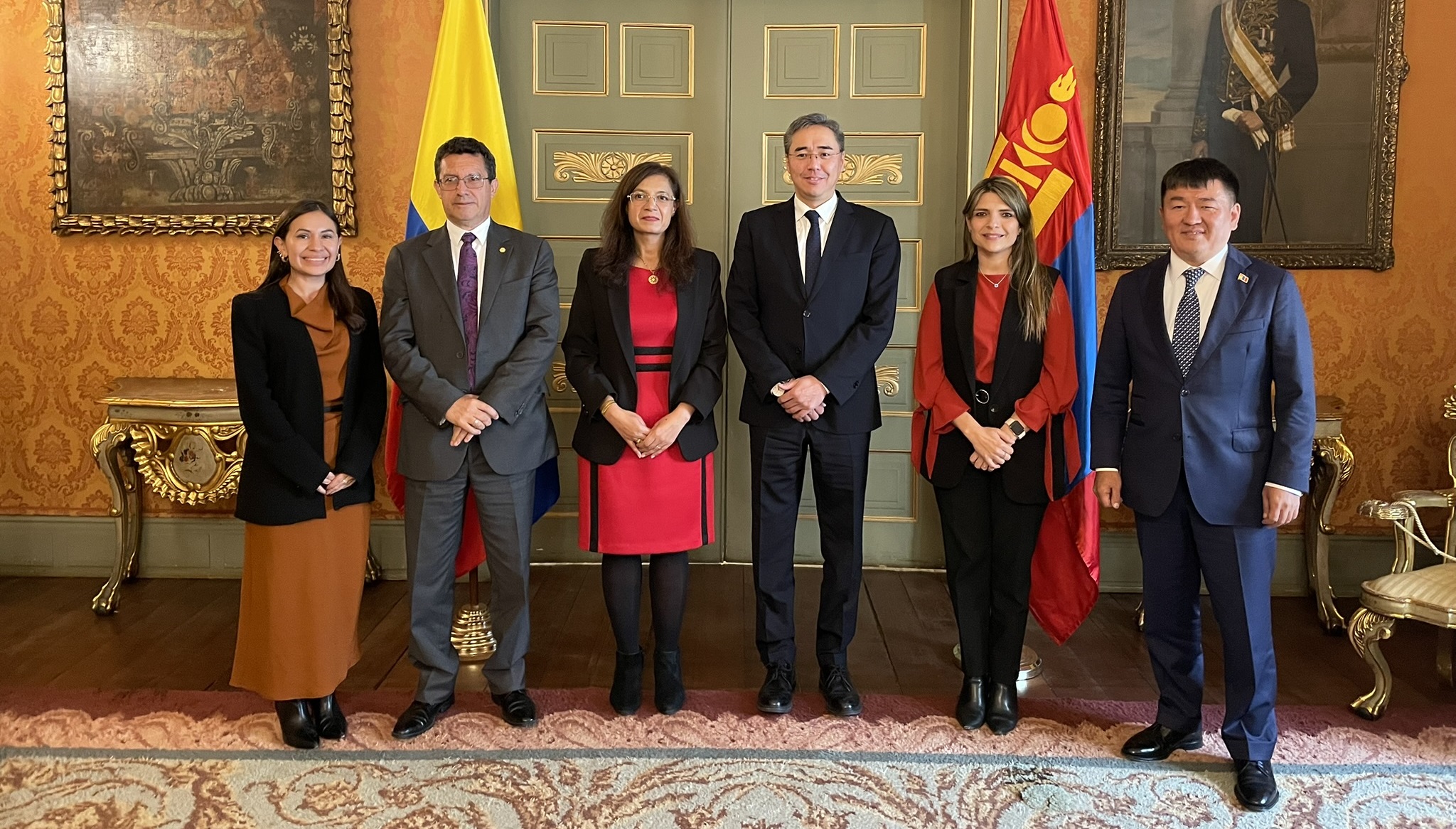 IV Reunión de Consultas Políticas Colombia-Mongolia a nivel de Directores