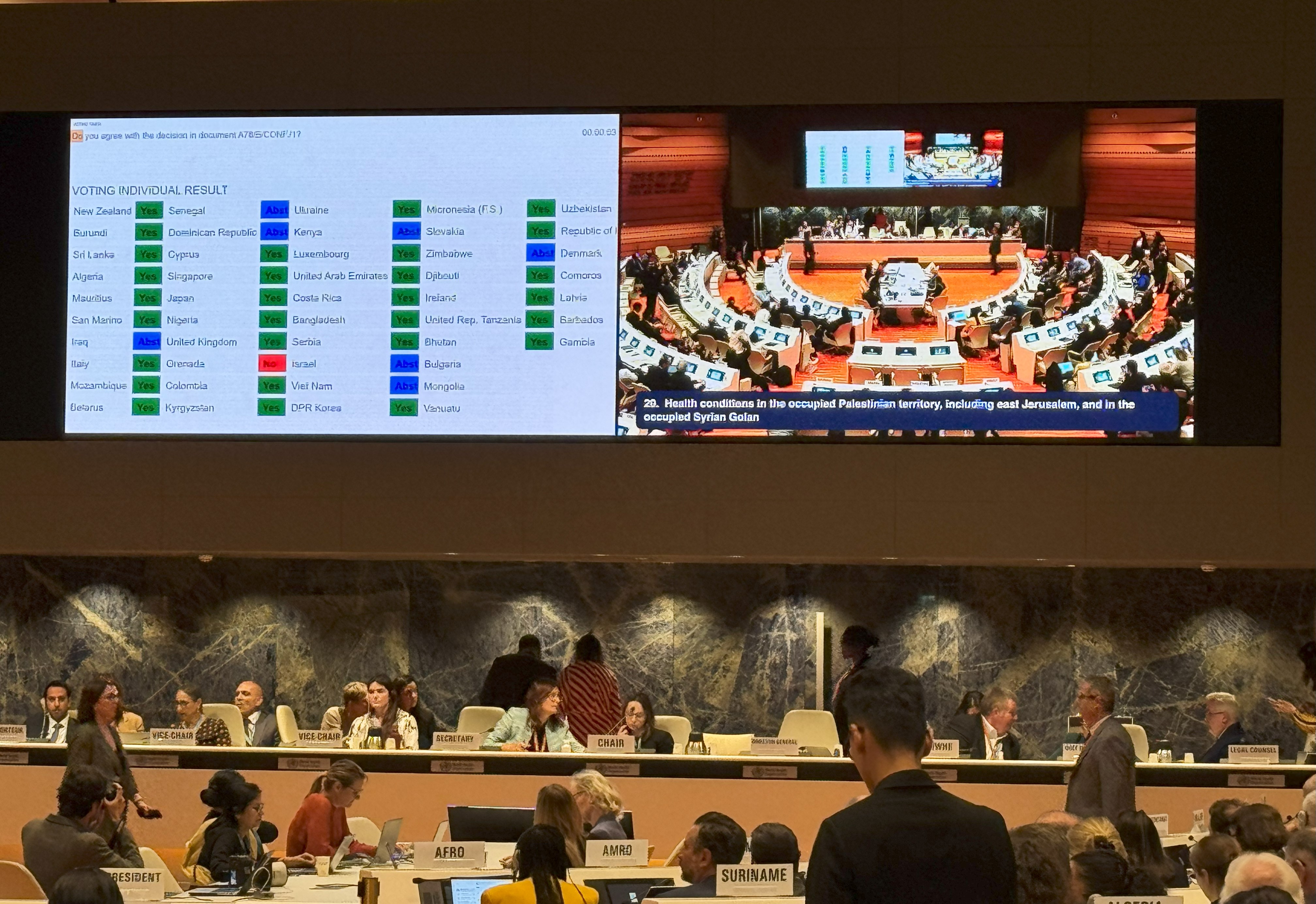 Colombia reafirma su liderazgo en salud global durante la 78ª Asamblea Mundial de la Salud