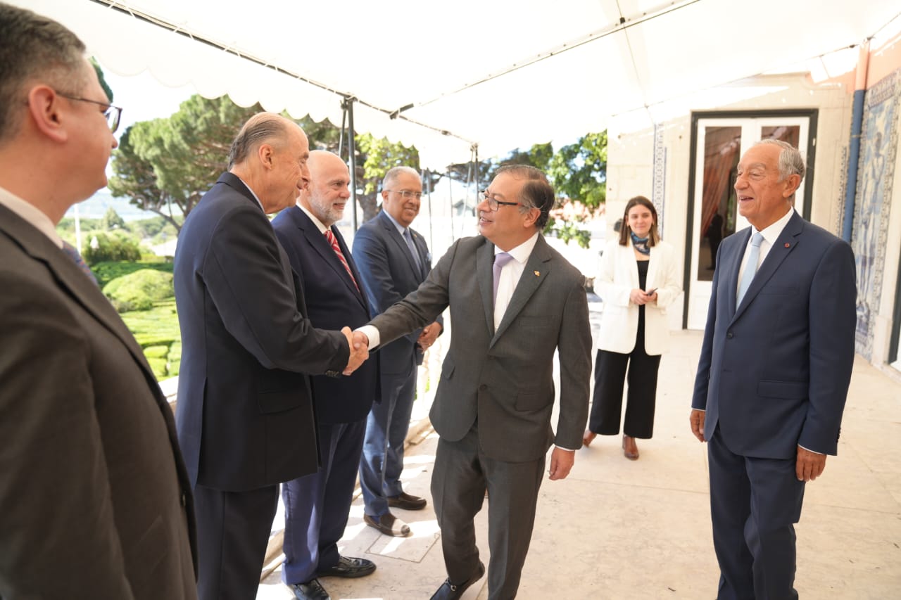 Canciller Álvaro Leyva participa en encuentro entre los presidentes de Colombia y Portugal que consolida relación bilateral y económica 