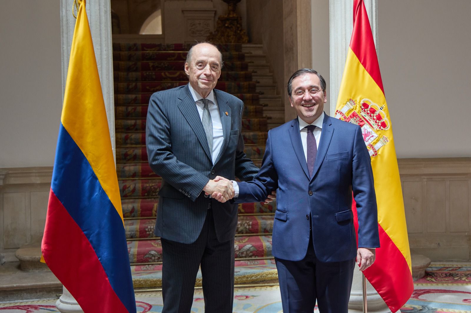 Colombia y España estrechan lazos de cooperación bilateral y multilateral con encuentro de Cancilleres