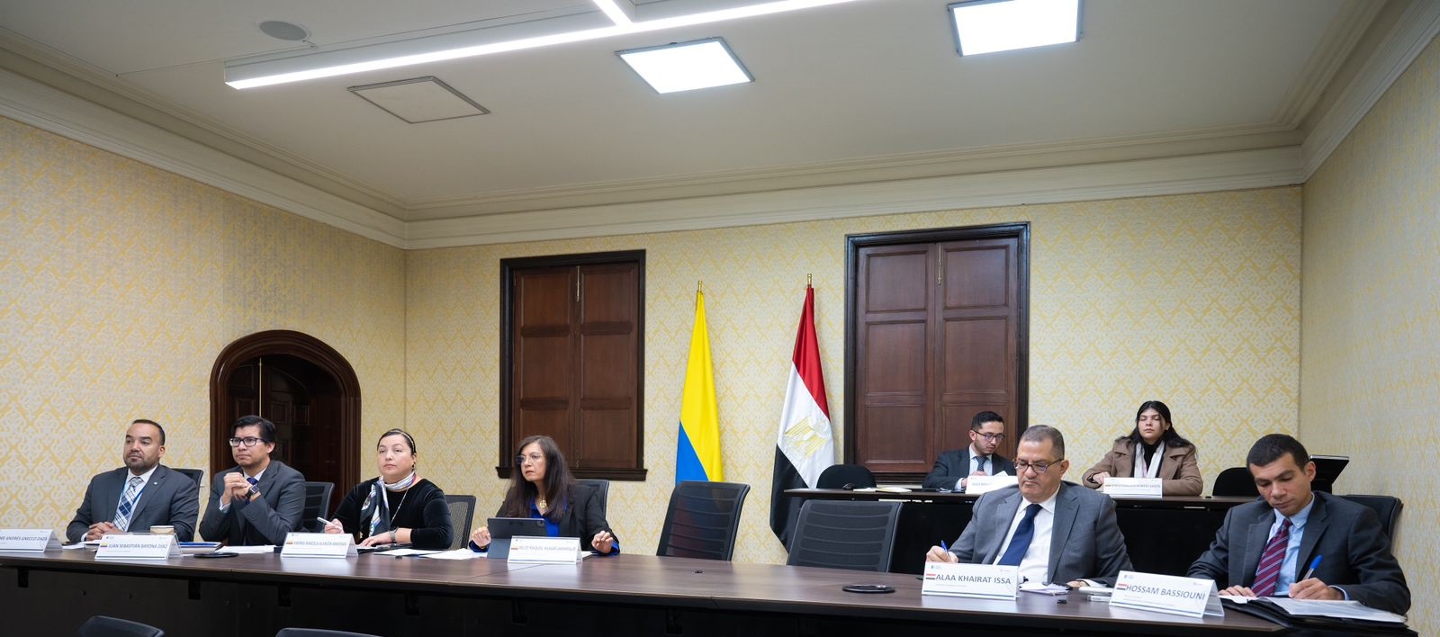 Colombia y Egipto realizaron la Tercera Reunión de Consultas Políticas en la Cancillería