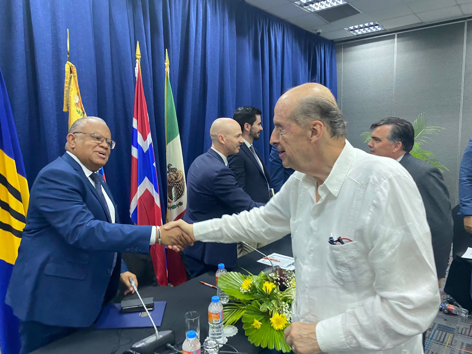 Colombia celebra la firma de los acuerdos entre el Gobierno de Venezuela y los partidos de oposición