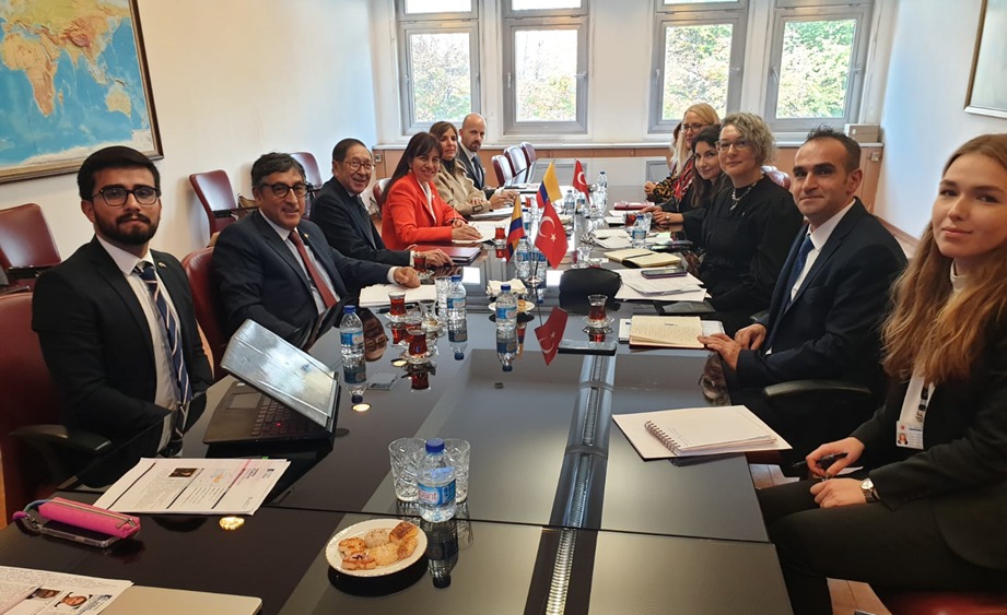 Colombia y Türkiye realizaron Reunión de Consultas Políticas en Ankara