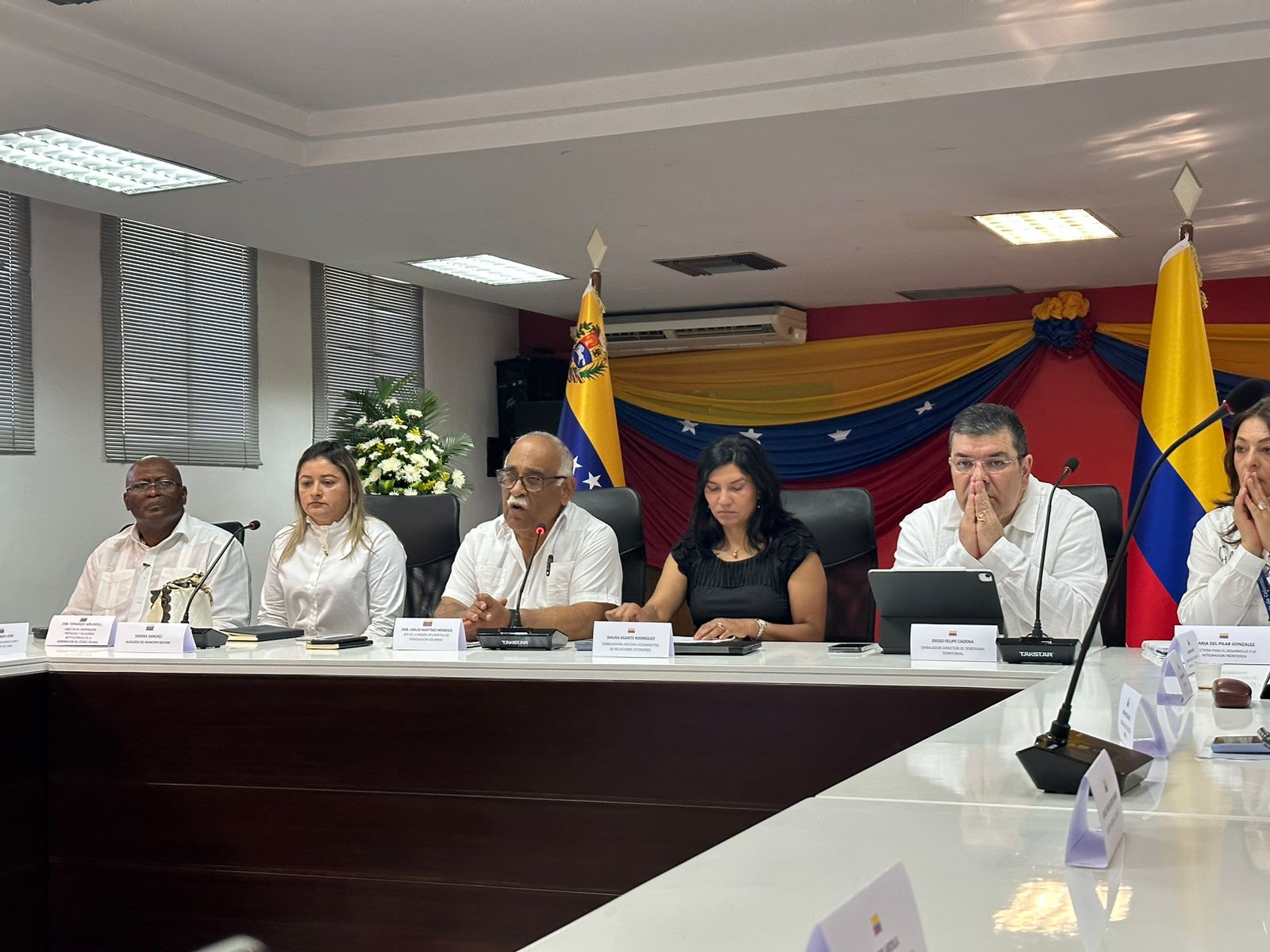 Colombia y Venezuela realizaron la I Reunión Binacional sobre Cooperación Técnica, enfocada en el manejo integral de las fronteras terrestres