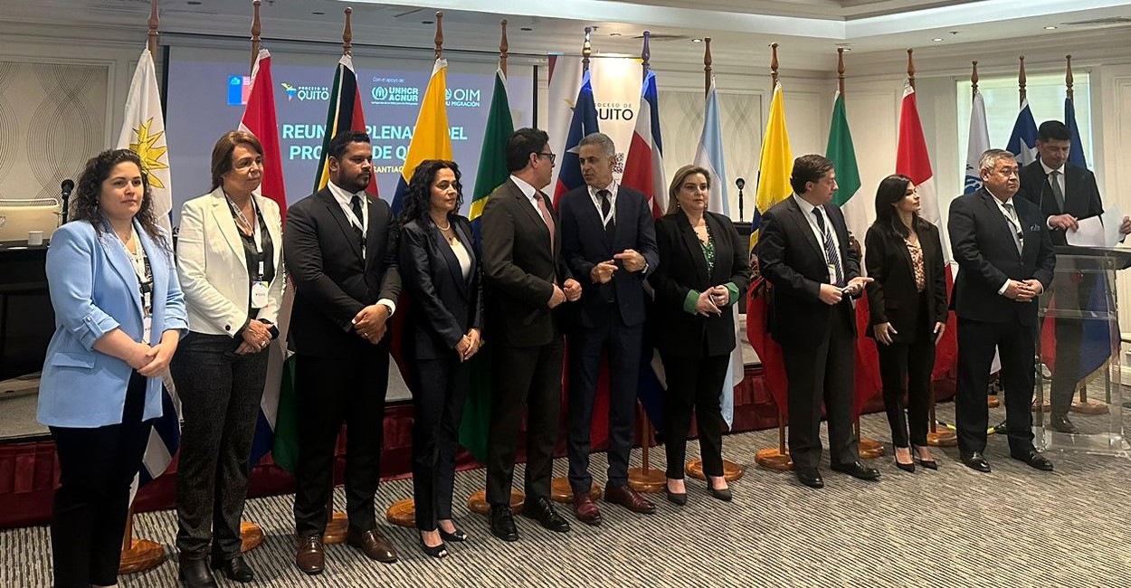 Destacada participación de la Dirección de Asuntos Migratorios, Consulares y Servicio al Ciudadano en la IX Reunión Plenaria del Proceso de Quito - Capítulo de Santiago II