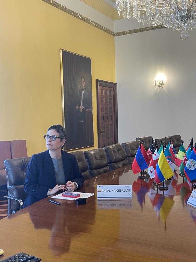 Hablando en español colombiano sobre la biodiversidad del país se clausuró la iniciativa de enseñanza de español como lengua extranjera para diplomáticos y servidores públicos