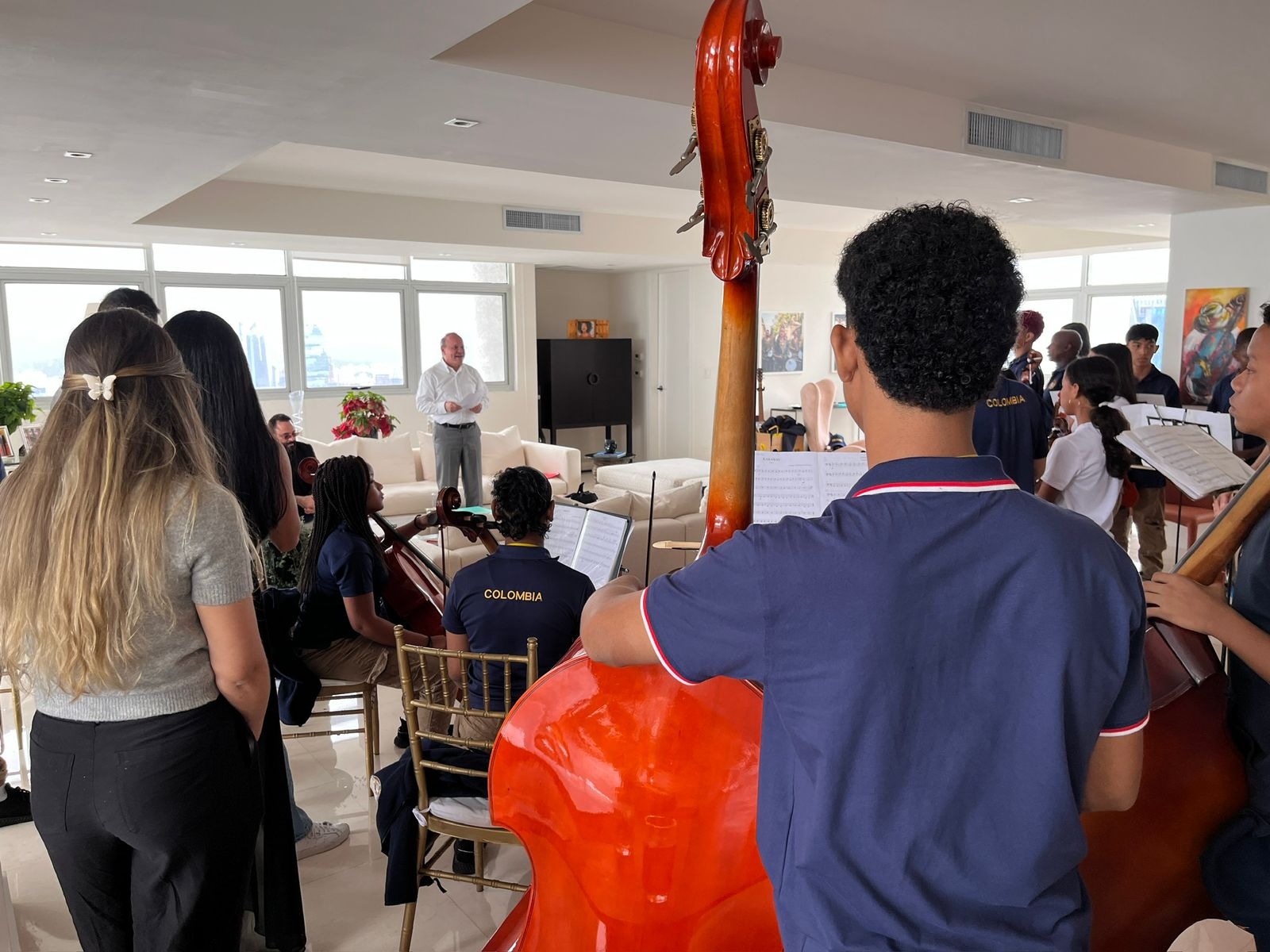 Concierto para celebrar los 100 años de relaciones bilaterales entre Colombia y Panamá.