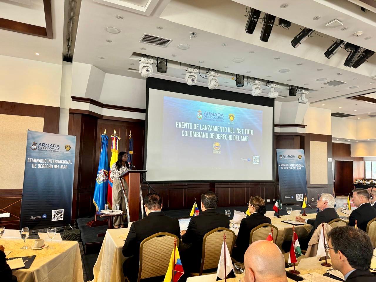 Lanzamiento del Instituto Colombiano de Derecho del Mar fortalece el compromiso de Colombia con la sostenibilidad oceánica