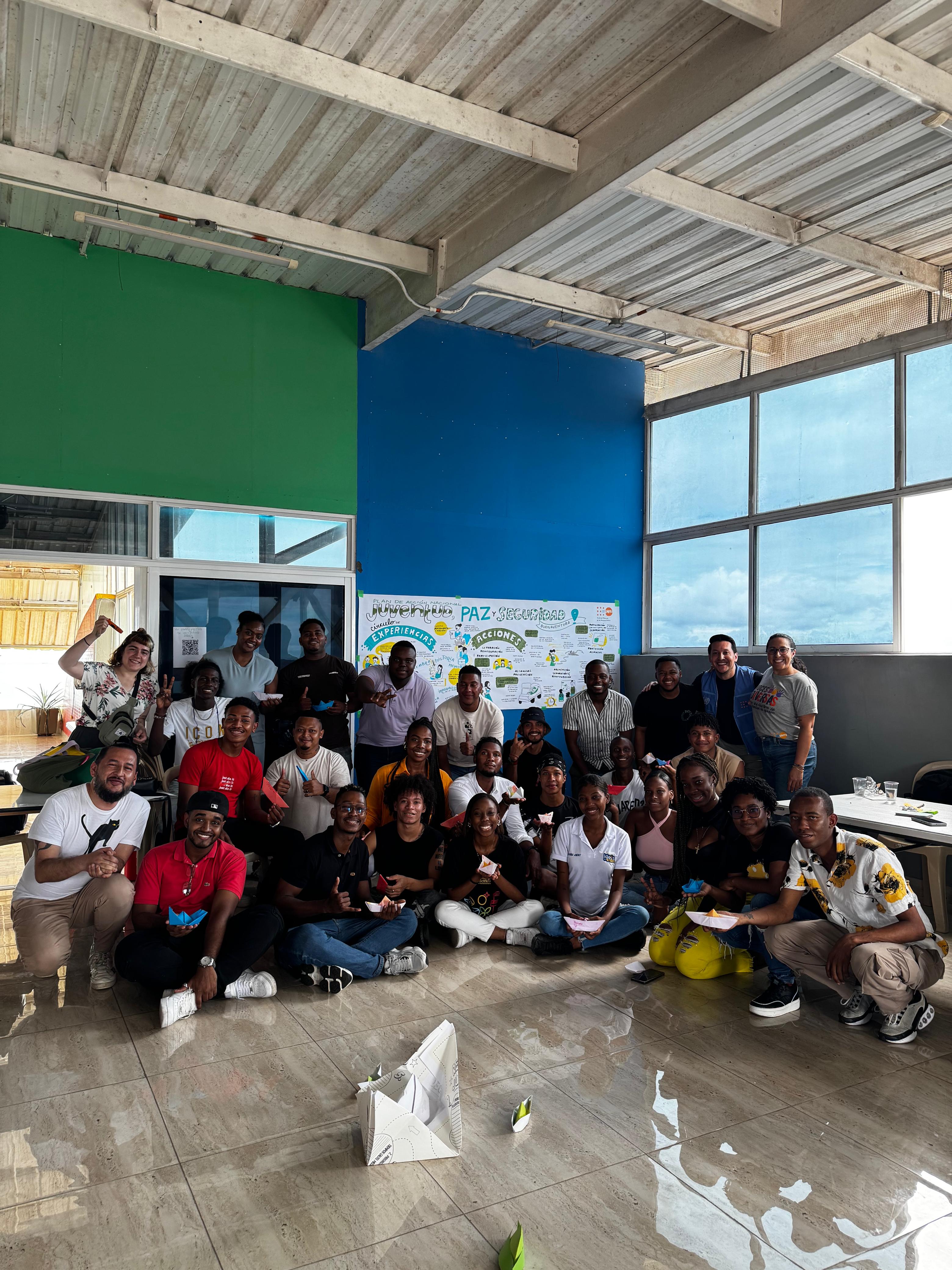  Jóvenes de Buenaventura alzaron su voz por la paz y la seguridad: Las juventudes del Pacífico aportan al Plan de Acción Nacional de Juventud, Paz y Seguridad