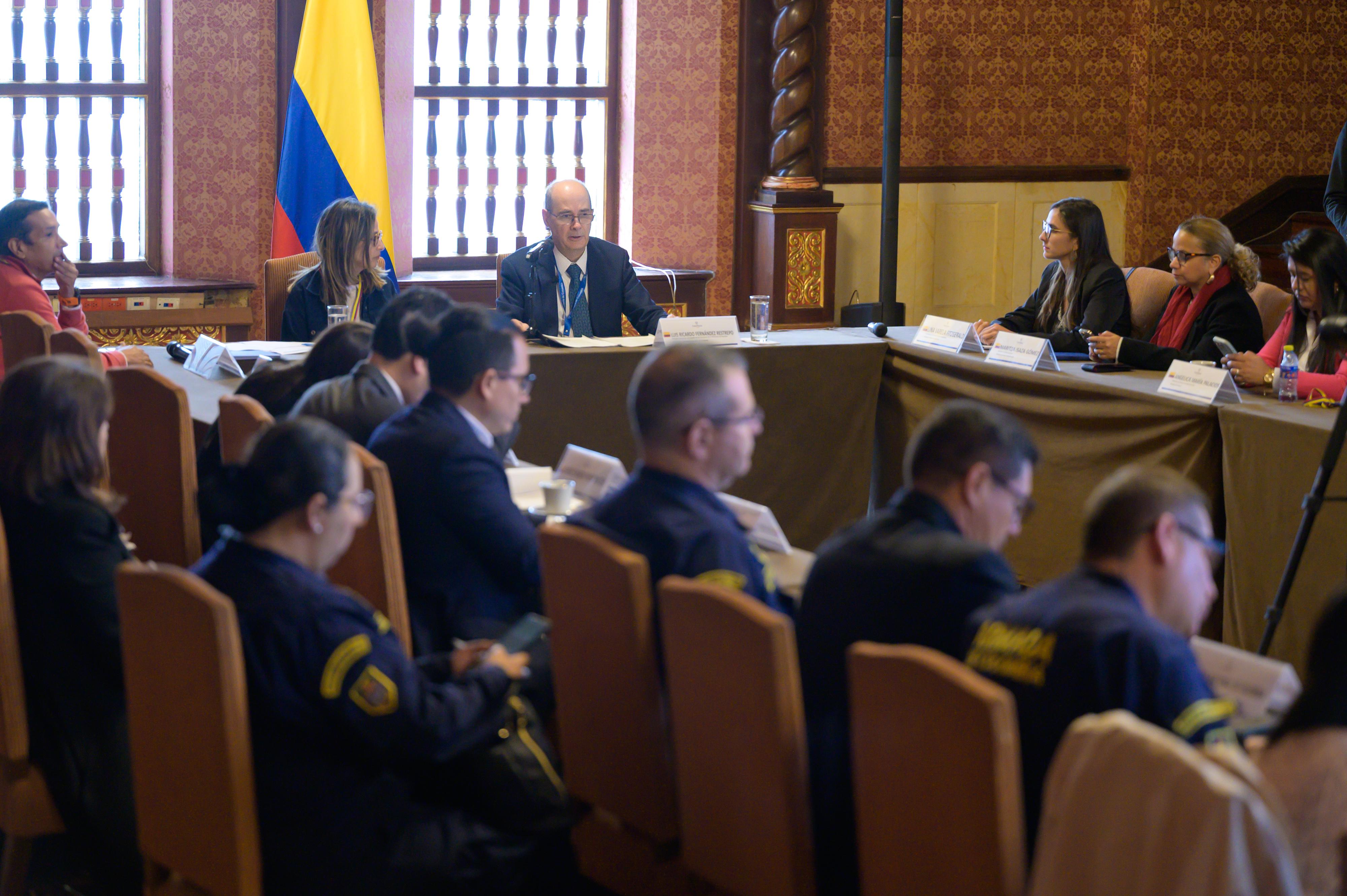 Diversas entidades del Estado se reunieron en la Cancillería para seguir articulando esfuerzos contra el Tráfico de Migrantes