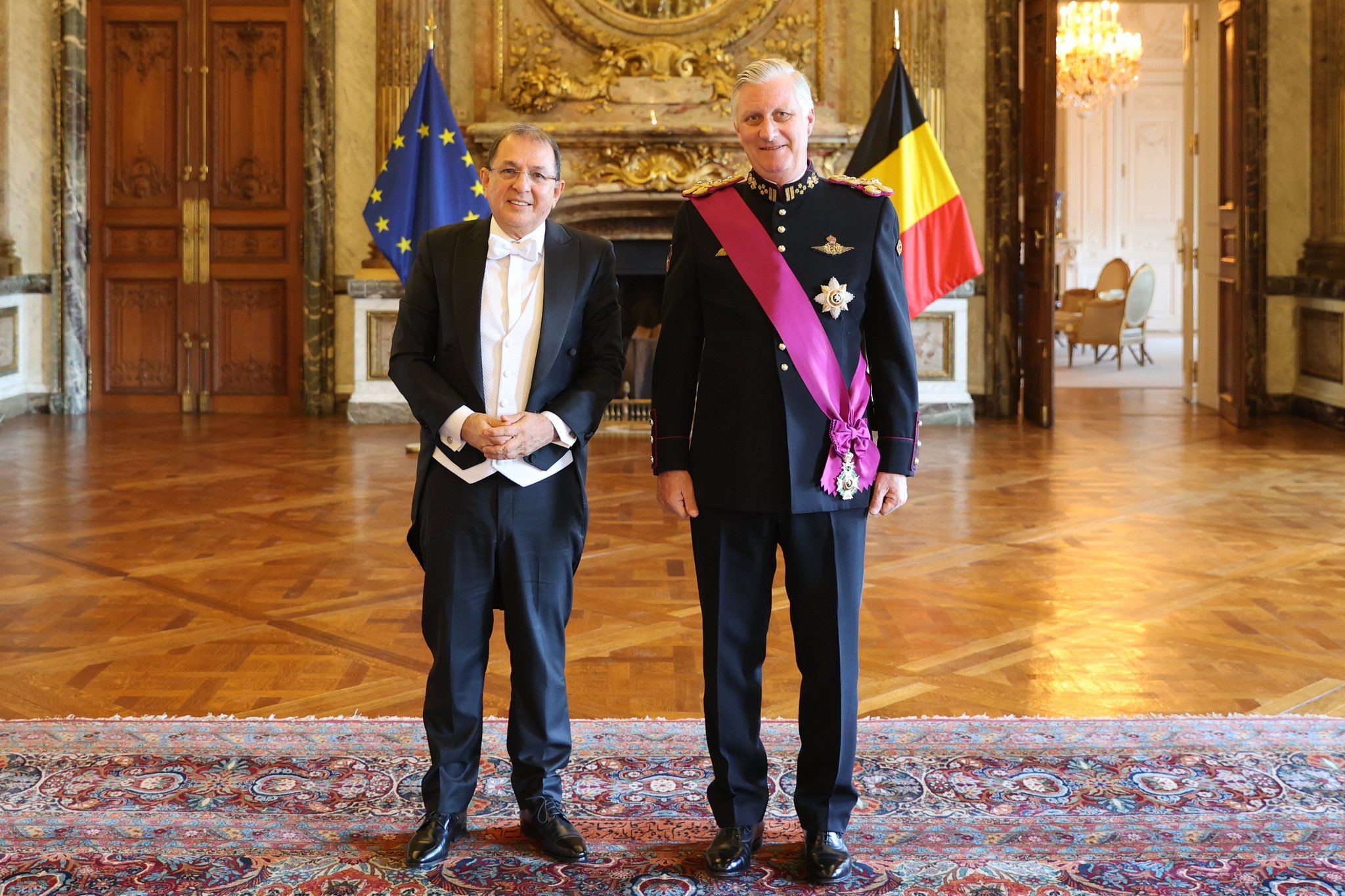Embajador Jorge Rojas Rodriguez presentó cartas credenciales a Su Majestad el Rey Felipe I de Bélgica