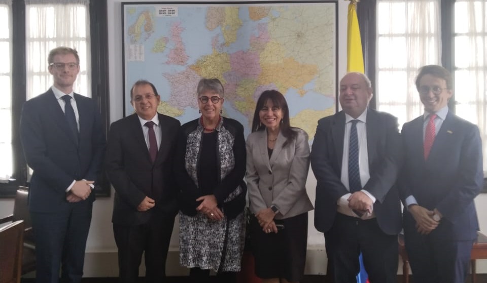 Directora de Europa y embajador de Colombia en Bélgica participaron en reunión preparatoria de la visita de los alcaldes de Róterdam y Amberes a Colombia