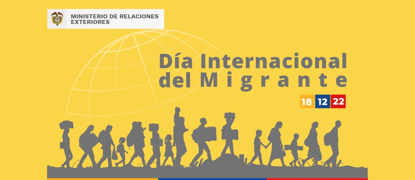 Cancillería se une a la conmemoración del Día Internacional del Migrante
