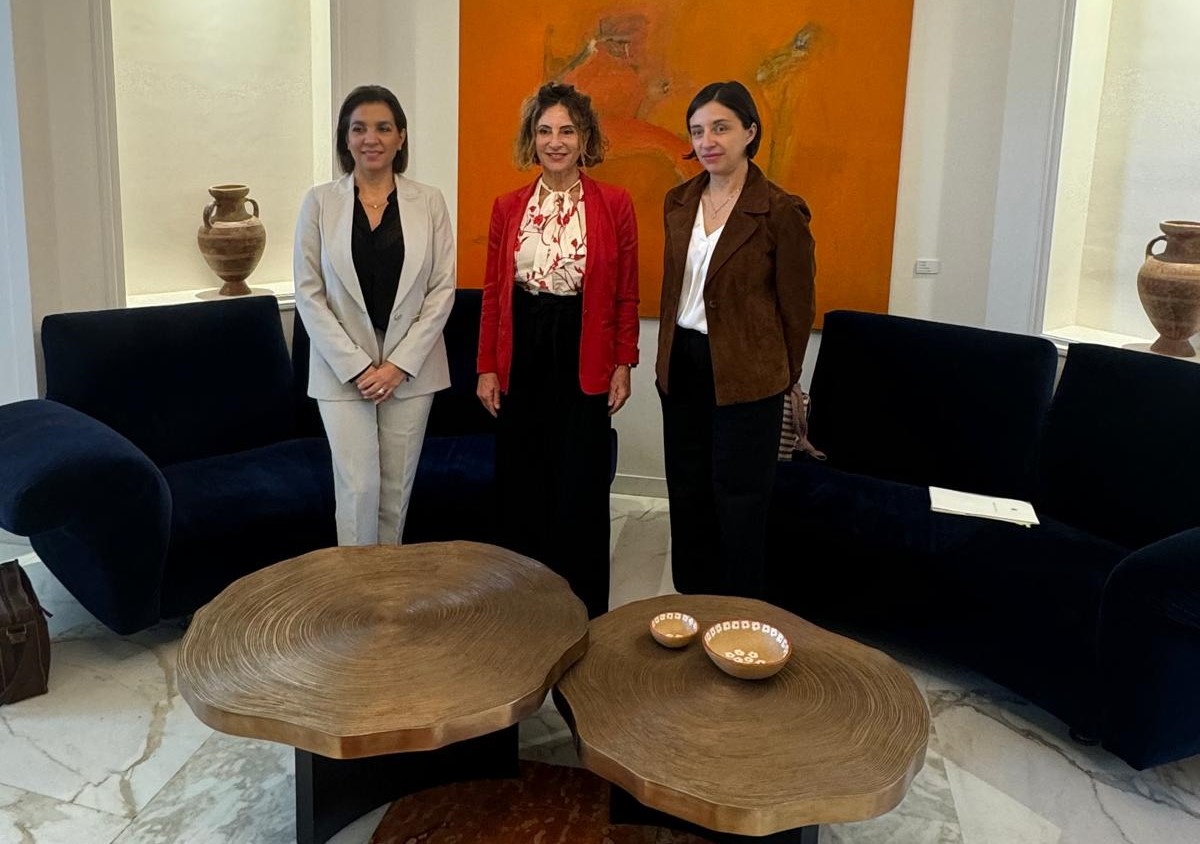 La Ministra Carvajalino sostuvo un encuentro con la Secretaria General de la Organización Ítalo-Latinoamericana (IILA), Antonella Cavallari, acompañadas por la Embajadora Ligia Margarita Quessep.