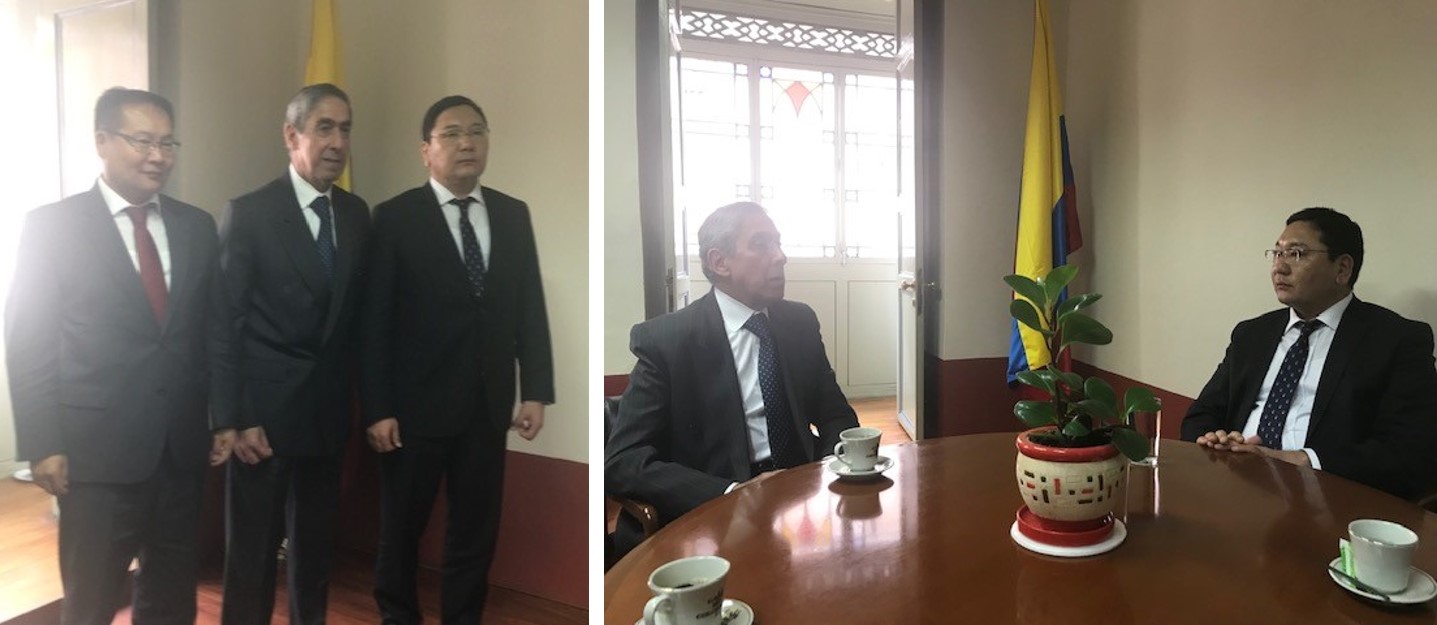 Director de la Academia Diplomática intercambió puntos de vista sobre la formación de los futuros diplomáticos de carrera con el Secretario de Estado de la Cancillería de Mongolia