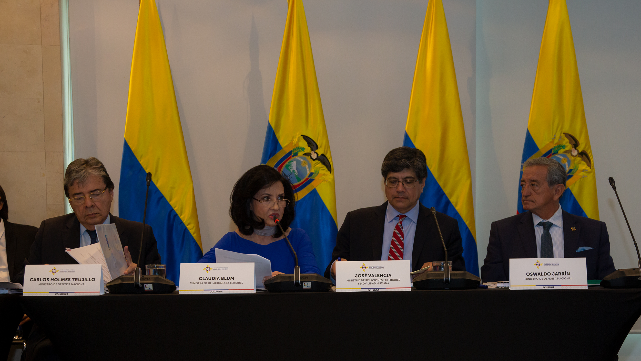 Colombia y Ecuador definieron nuevas posibilidades de cooperación bilateral en la lucha contra el crimen transnacional