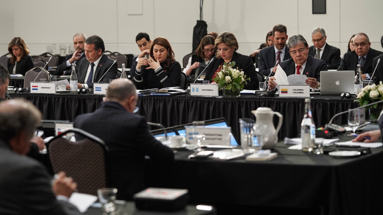 Con la participación del Canciller Carlos Holmes Trujillo se realizó X Reunión de Ministros de Relaciones Exteriores del Grupo de Lima, en Ottawa, Canadá