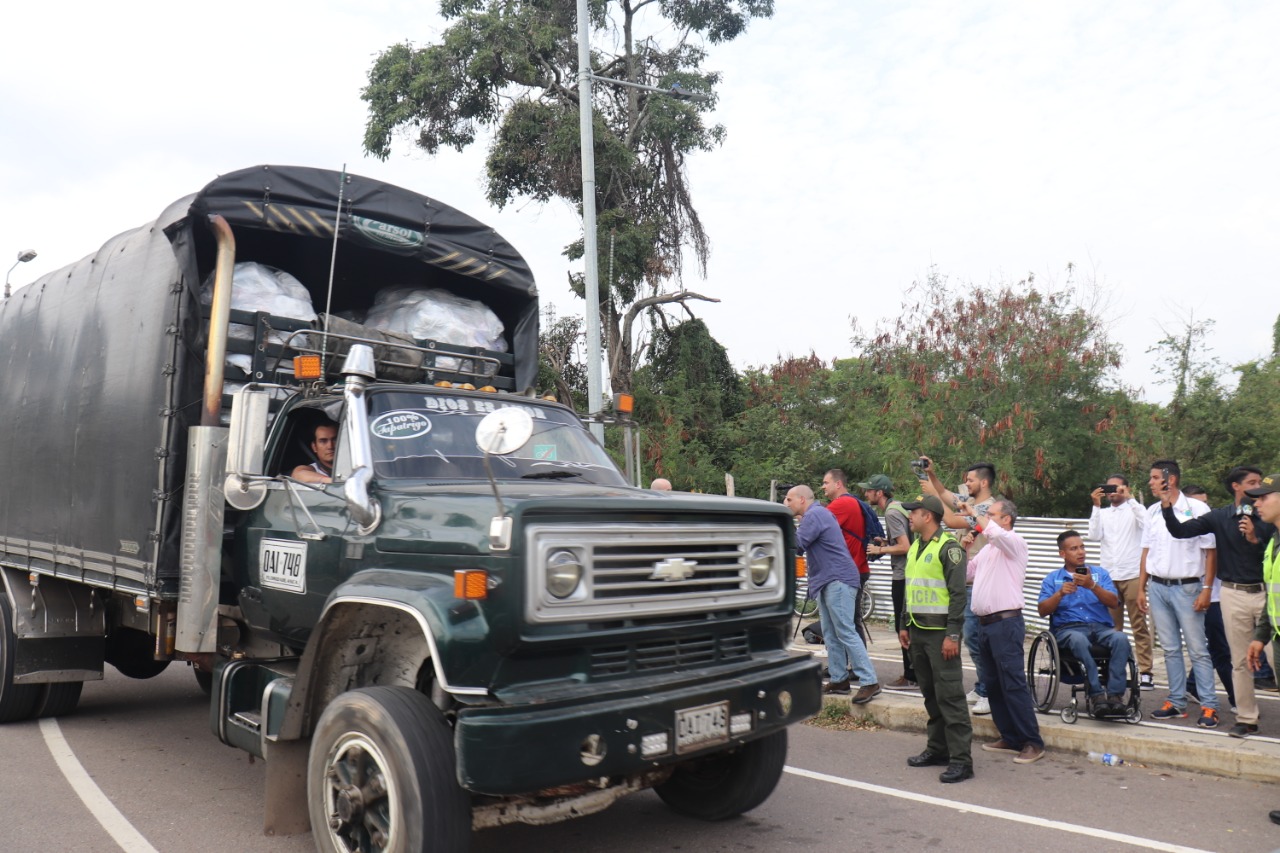 Ayudas humanitarias para Venezuela llegan a Cúcuta