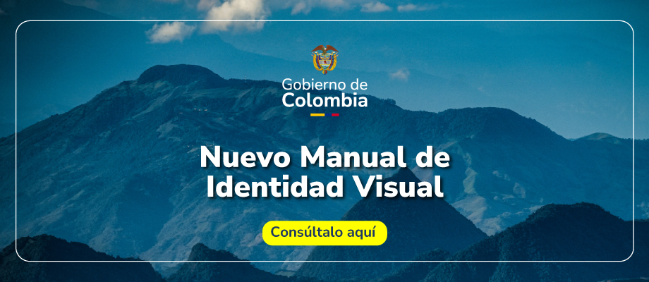 Conozca el nuevo Manual de Identidad del Gobierno de Colombia
