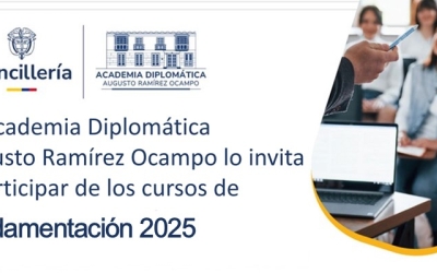 Revisa el cronograma de los Cursos de Fundamentación en línea 2025 de la Academia Diplomática Augusto Ramírez Ocampo