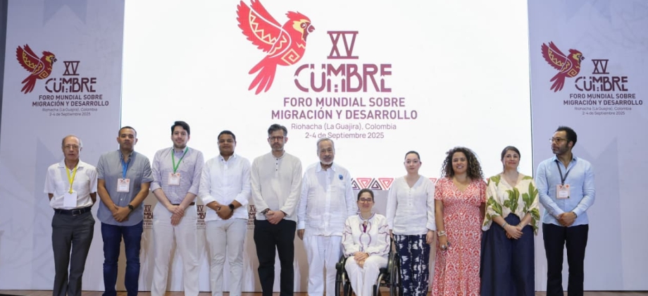 Más de 1.500 personas y 71 estados se dieron cita en Riohacha durante la XV cumbre del Foro Mundial de Migración y Desarrollo