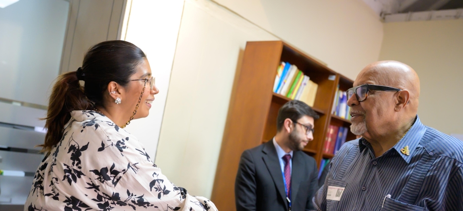 Embajada de la República Cooperativa de Guyana y Academia Diplomática de Colombia fortalecen lazos de cooperación